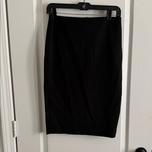 Express Classic Black Pencil Skirt